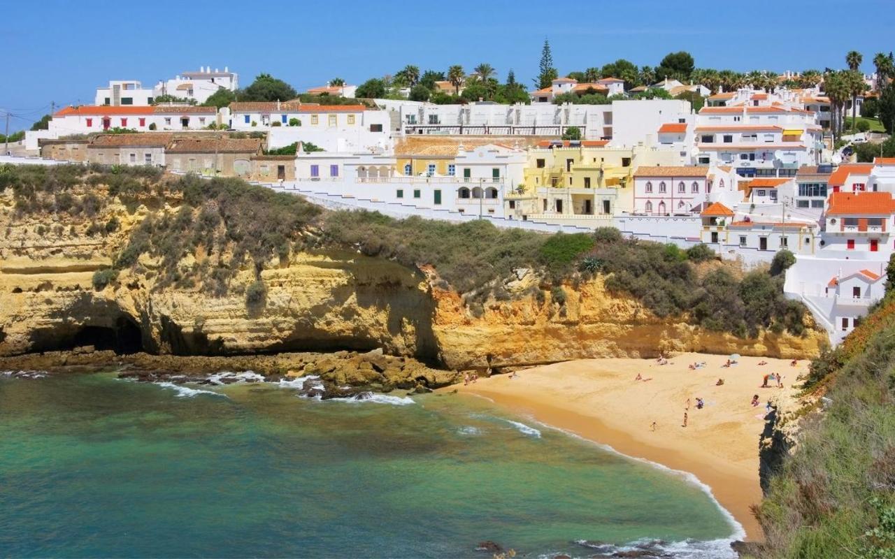 Cliff-Top Townhouse With Stunning Ocean Views Carvoeiro  Dış mekan fotoğraf
